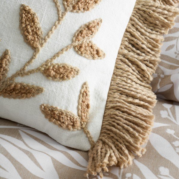 Pamut díszpárna 30x40 cm Sorrel Leaves – Catherine Lansfield-image-2