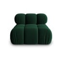 Zöld bársony kanapé modul (középső rész) Bellis – Micadoni Home
