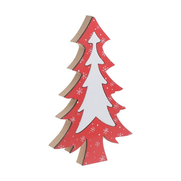 Rose fenyőfa formájú fából készült karácsonyi dekoráció - InArt