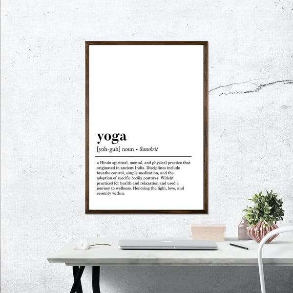 Kép 50x70 cm Yoga – Wallity-image-3