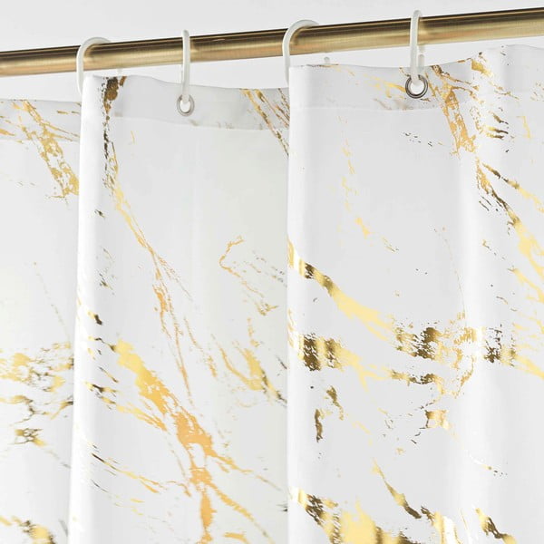 Zuhanyfüggöny 180x200 cm Aquamarbre – douceur d'intérieur-image-2