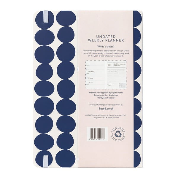 Dátumozatlan határidőnapló 160 oldal – Busy B-image-2