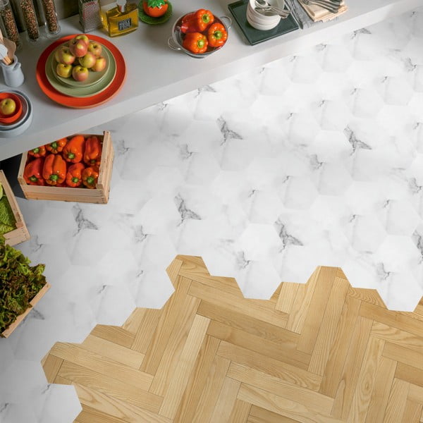 Hexagon 10 részes padlómatrica szett - Ambiance-image-3