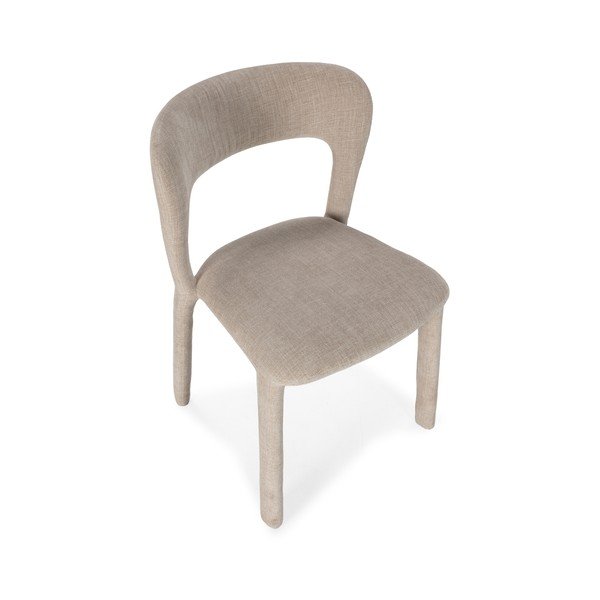 Bézs kárpitozott étkezőfotel Lilia – MOME-image-3