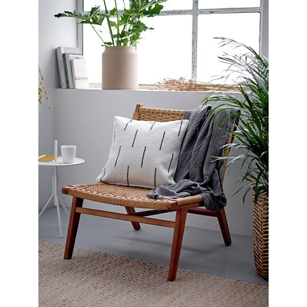 Lauri bézs pamutpárna, 45 x 45 cm - Södahl-image-1