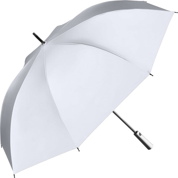Shine ezüstszínű szélálló, kétszemélyes esernyő , ⌀ 119 cm - Ambiance