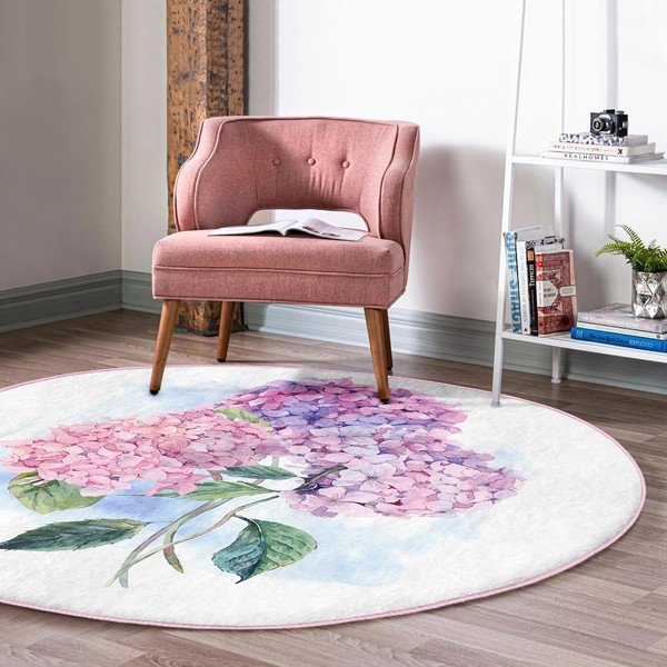 Mosható-robotporszívóval tisztítható kerek szőnyeg ø 100 cm Comfort – Mila Home-image-3