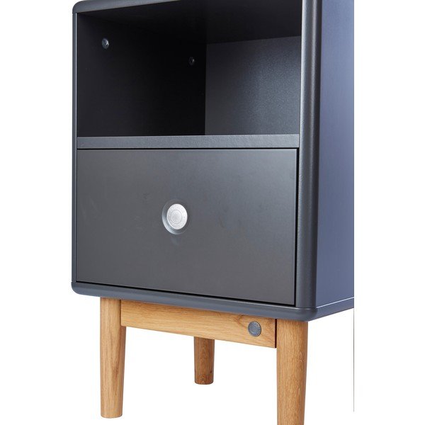 Antracitszürke éjjeliszekrény Color Box – Tom Tailor-image-1