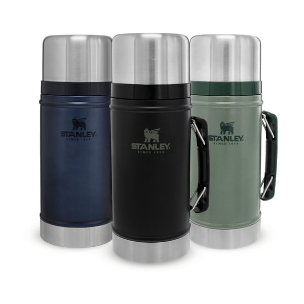 Fekete rozsdamentes acél ételtartó termosz 940 ml Legendary Classic Black – Stanley-image-1