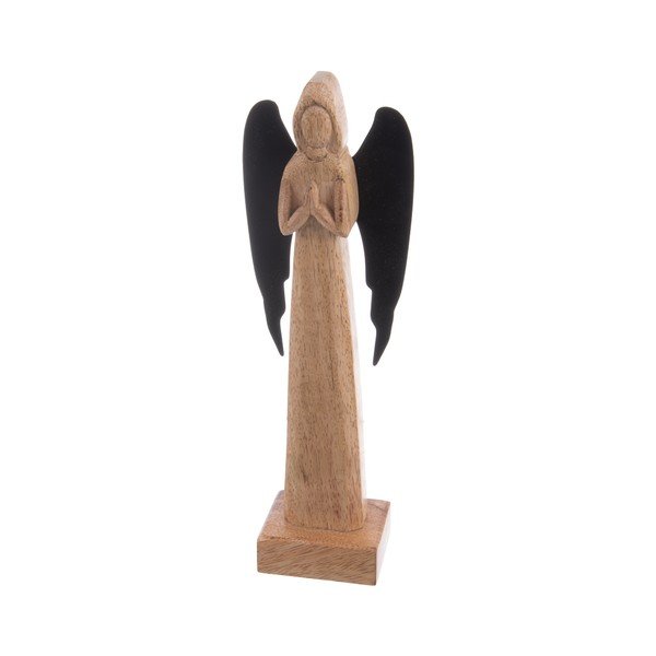 Fa szobor (magasság 27 cm) Angel – Orion-image-2
