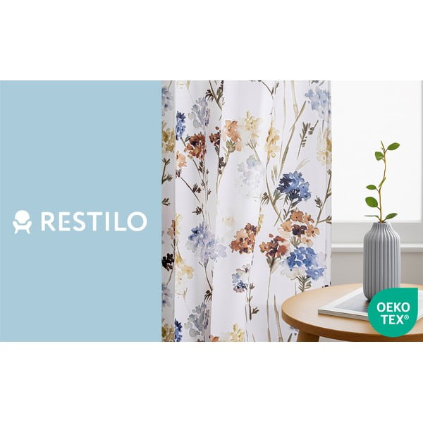 Fehér dimout (részleges sötétítő) függöny 135x250 cm Solkone – Restilo-image-3