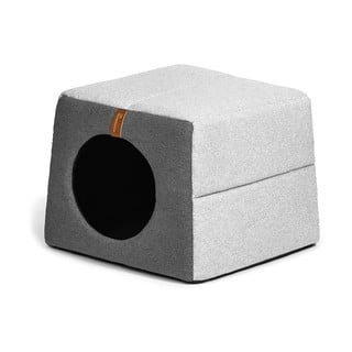 Világosszürke kutya ház 48x48 cm Up and Down XL - Rexproduct