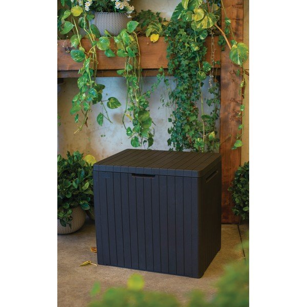 Szürke kerti tárolódoboz City – Keter-image-1