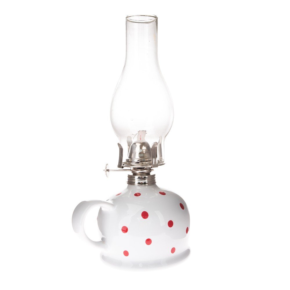 Kerámia petróleumlámpa (magasság 28 cm) – Dakls