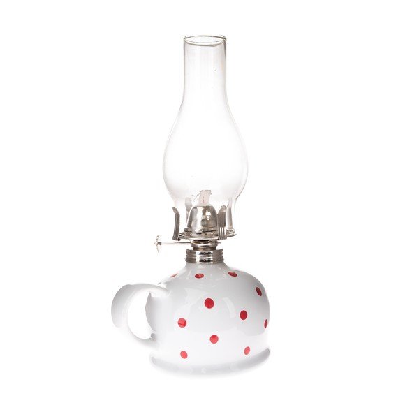 Kerámia petróleumlámpa (magasság 28 cm) – Dakls