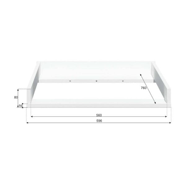 Lotta fehér pelenkázó feltét - BELLAMY-image-2