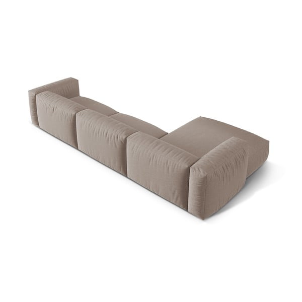 Bézs moduláris sarokkanapé (bal oldali) Martina – Micadoni Home-image-4