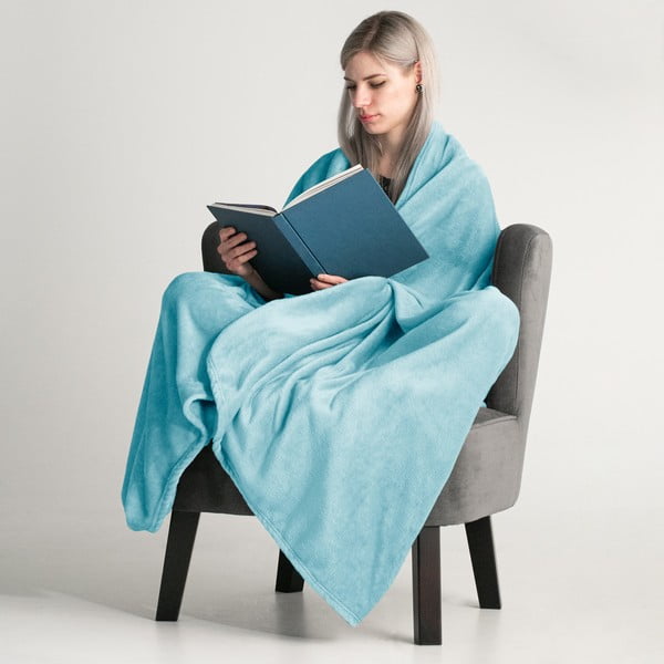 Mic türkiz takaró, 150 x 200 cm - DecoKing-image-1