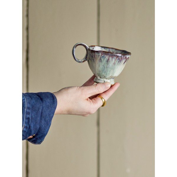 Bézs kőedény csésze 175 ml Imogen – Bloomingville-image-1