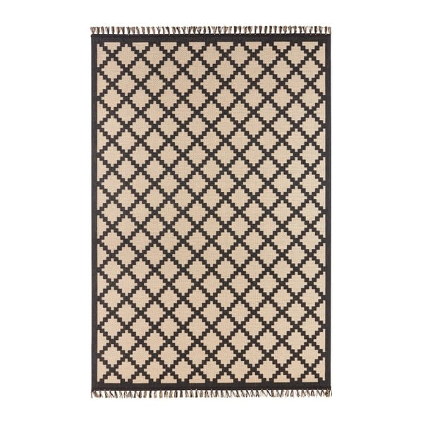 Intense Duro bézs-fekete szőnyeg, 80 x 150 cm - Hanse Home
