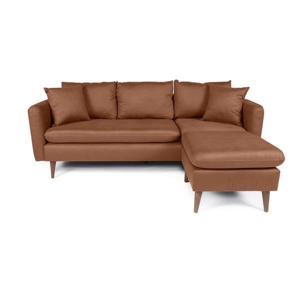 Barna kanapé 215 cm Sofia – Balcab Home