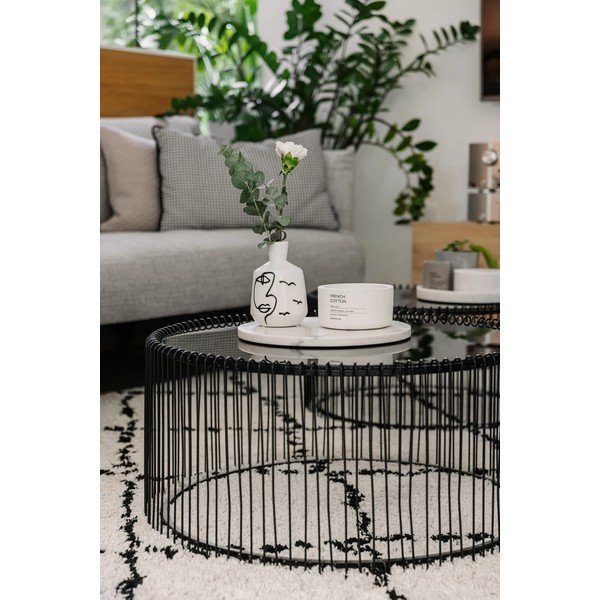 Hash bézs-fekete szőnyeg, 160 x 230 cm - Mint Rugs-image-1