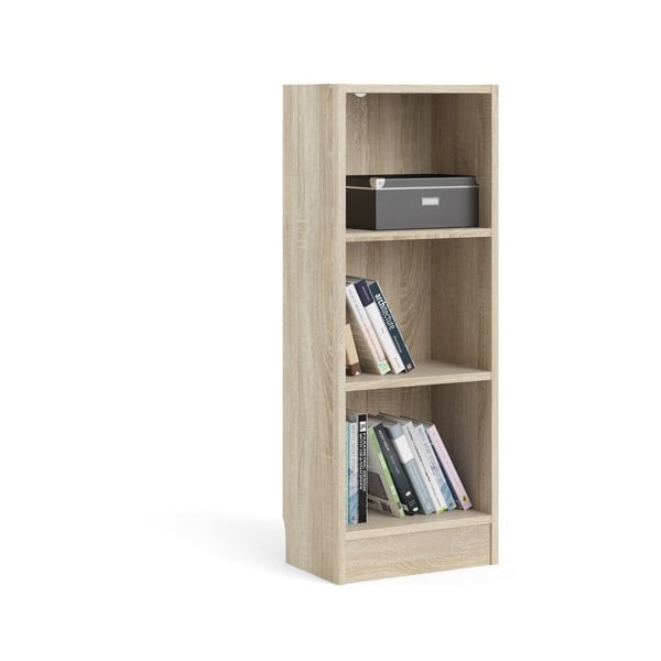 Basic könyvespolc tölgyfa dekorral, 41 x 107 cm - Tvilum-image-1