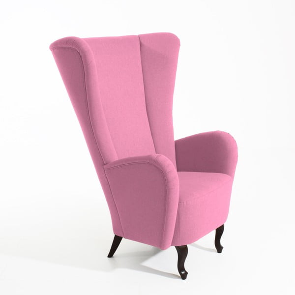 Aurora rózsaszín füles fotel - Max Winzer