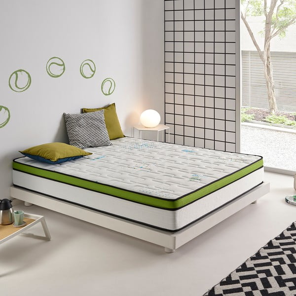 Kemény-közepes keménységű kétoldalas hab matrac 140x200 cm Sport Energy Pro – Moonia-image-2