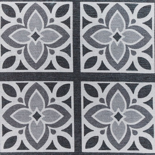 Sötétszürke mosható futószőnyeg 76x230 cm Victoria Grey – Think Rugs-image-2