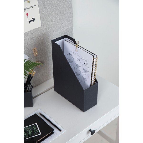 Viktoria sötétszürke irattartó - Bigso Box of Sweden-image-1