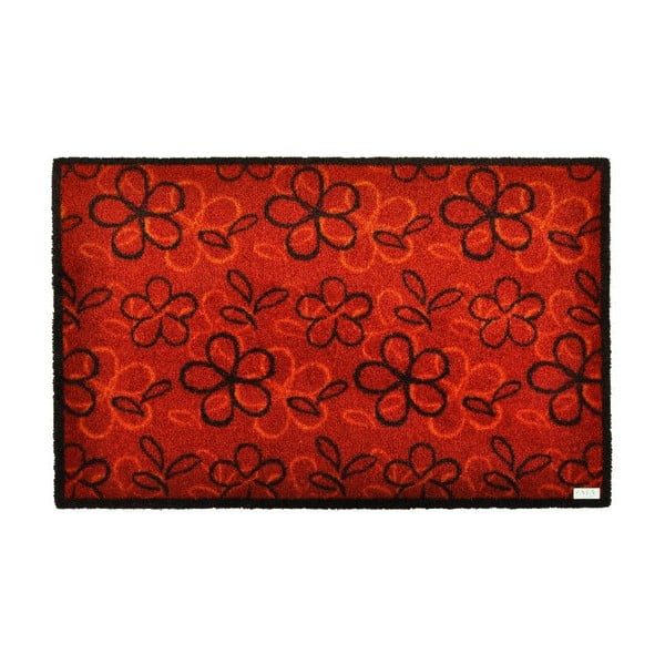 Floral Red lábtörlő, 120 x 200 cm - Zala Living