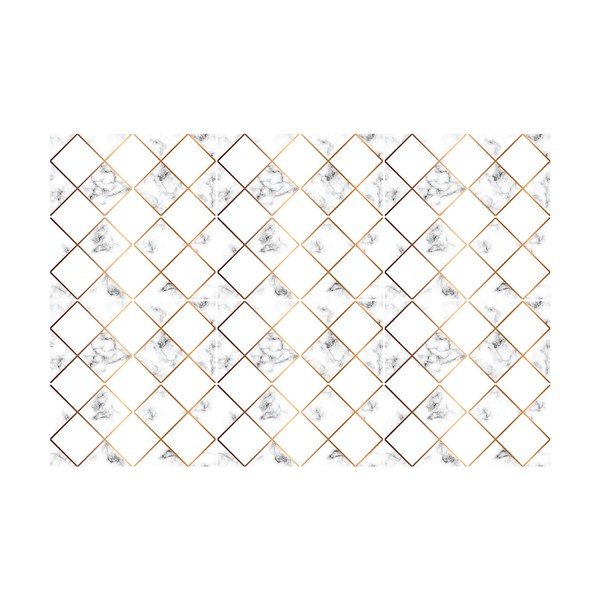 Marble and Goldy 24 db-os falmatrica szett, 10 x 10 cm - Ambiance-image-2