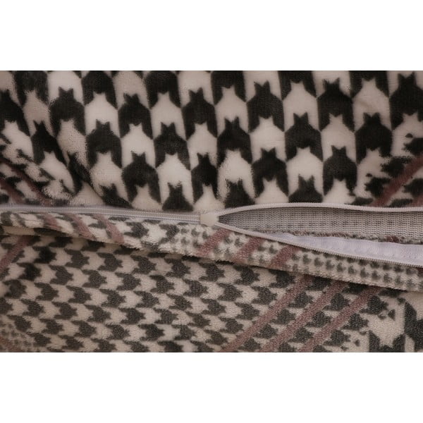 Szürke egyszemélyes mikroplüss ágyneműhuzat 140x200 cm – My House-image-4