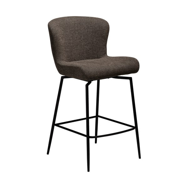 Barna kárpitozott bárszék (ülésmagasság 67,5 cm) Glam – DAN-FORM Denmark