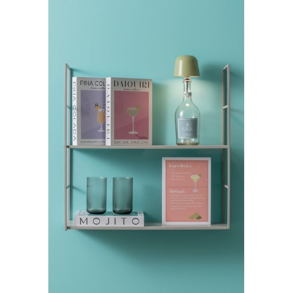 Fehér-lila dekoratív papír tárolódoboz 18x4x25 cm Pina Colada – PT LIVING-image-3