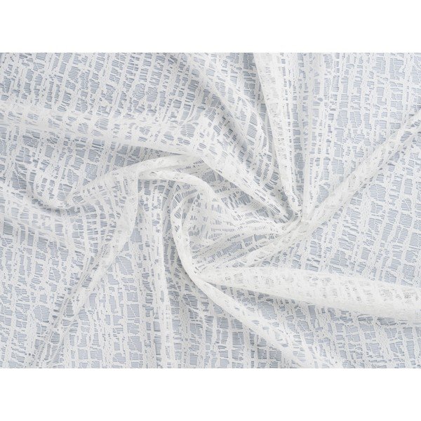 Fehér fényáteresztő függöny 140x260 cm Lisandra – Mendola Fabrics-image-2