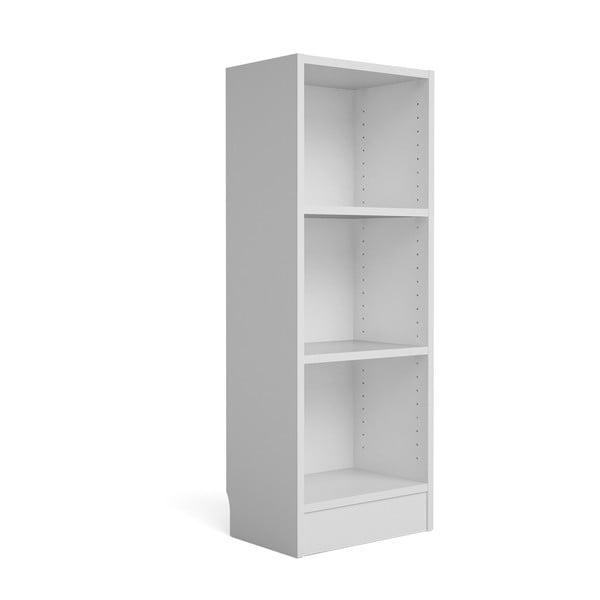 Basic fehér könyvespolc, 41 x 107 cm - Tvilum-image-2