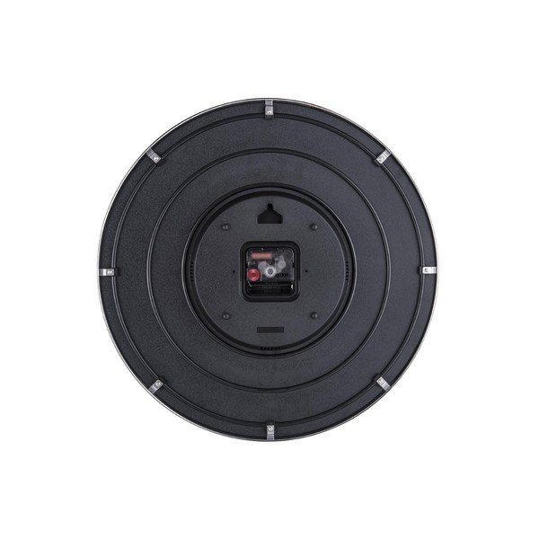 Leaf szürke üveg falióra, ø 40 cm - Karlsson-image-2