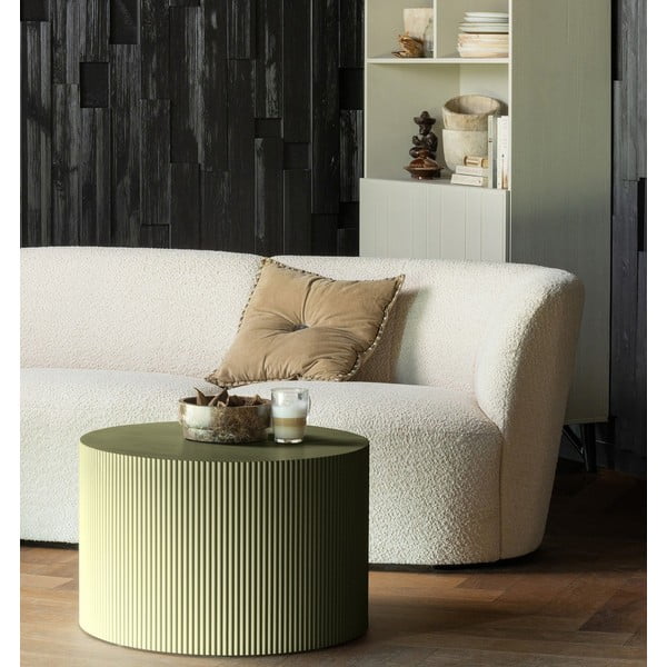 Khaki kerek dohányzóasztal ø 60 cm Sanne – WOOOD-image-4