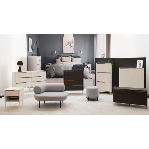 Switch fehér cipősszekrény, 62 x 131 cm - Tenzo-image-1