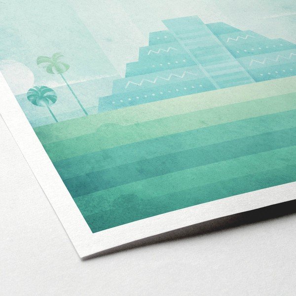 Poszter Mexico, 30x40 cm - Travelposter-image-2