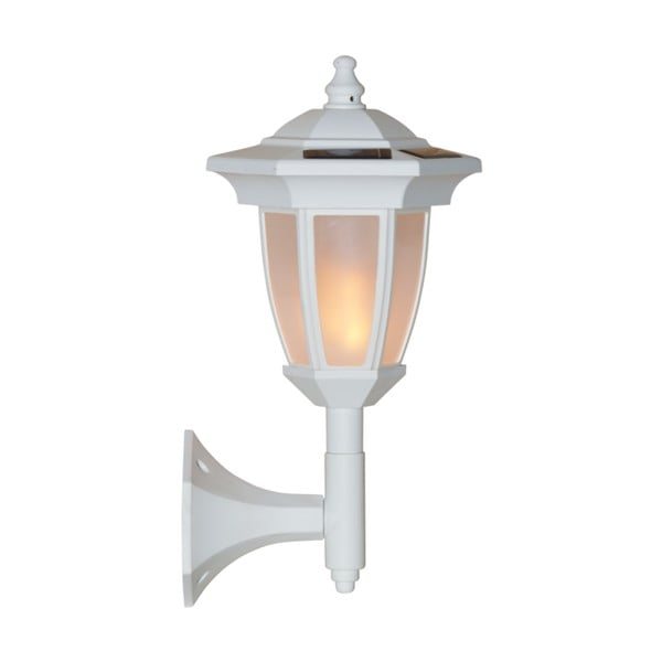 Flame fehér kültéri napelemes LED lámpa - Star TRading