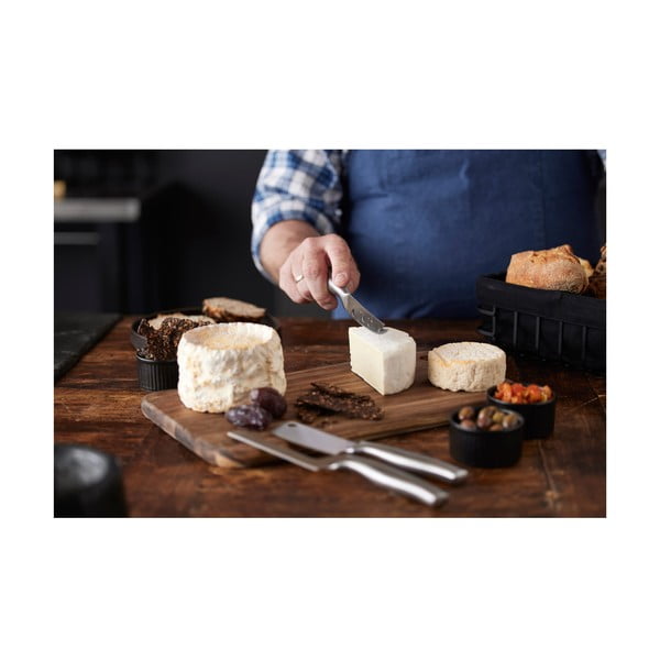 Fa vágódeszka tartozékokkal szeleteléshez 22x38 cm – Holm-image-4