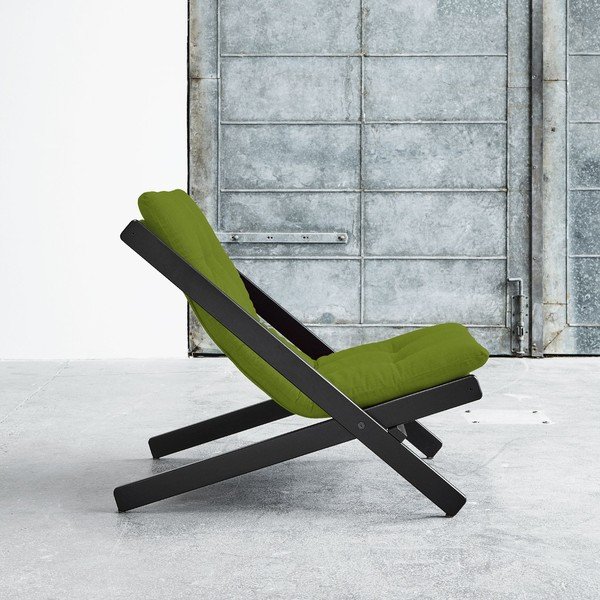 Boogie Black/Lime összecsukható fotel - Karup-image-1