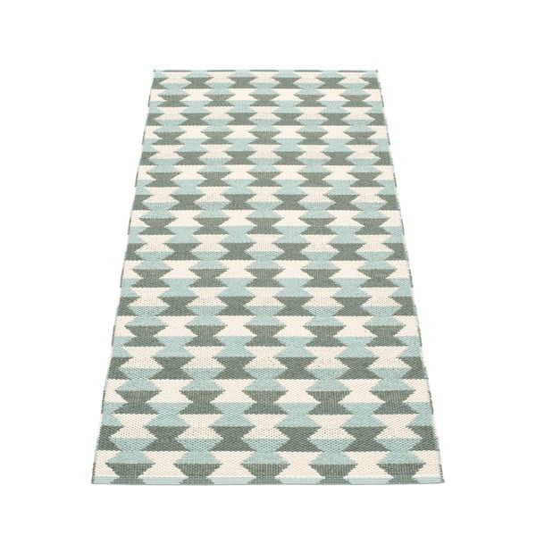 Zöld-türkiz kültéri-beltéri futószőnyeg 70x160 cm Dana Army – Pappelina-image-1
