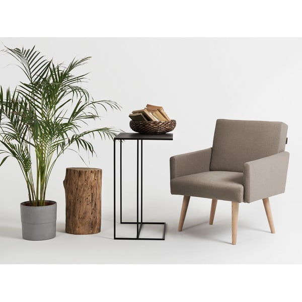 Fekete fém tárolóasztal - Costum Form-image-3