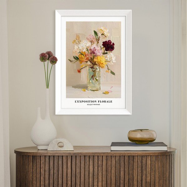Nyomtatott keretezett kép 56x75 cm Sunny Bouquet – Styler-image-2