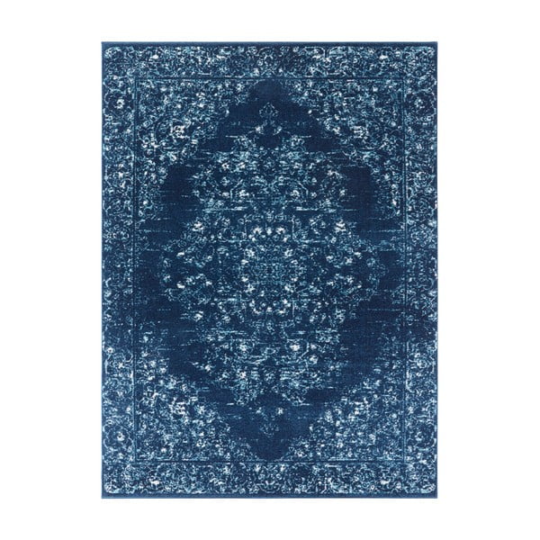 Pandeh sötétkék szőnyeg, 80 x 150 cm - Nouristan