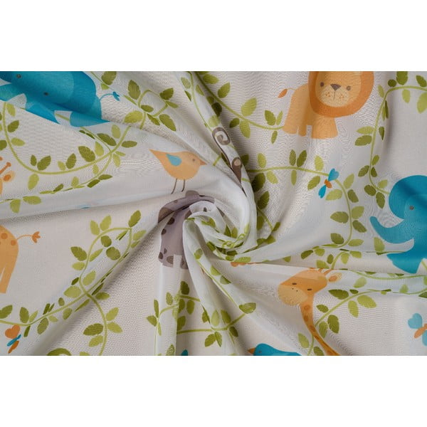 Átlátszó gyerek függöny 140x245 cm Yoyo - Mendola Fabrics-image-3